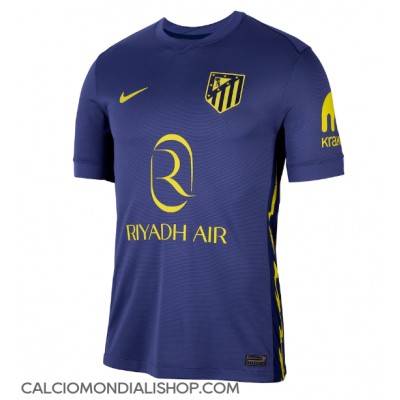 Maglie da calcio Atletico Madrid Antoine Griezmann #7 Seconda Maglia 2025-26 Manica Corta Maglie da calcio Atletico Madrid Antoine Griezmann #7 Seconda Maglia 2025-26 Manica Corta